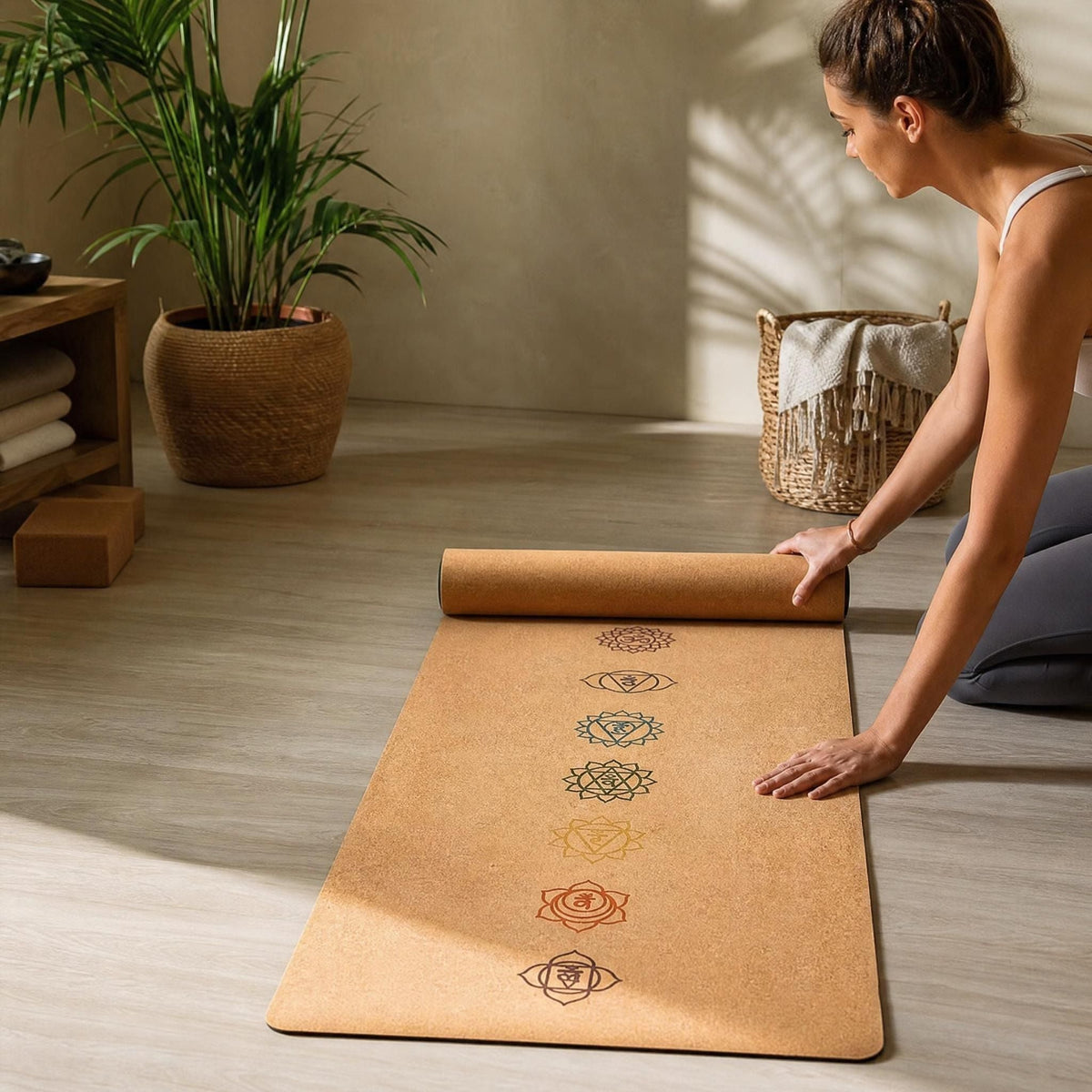 Natural Cork Yoga Mat
