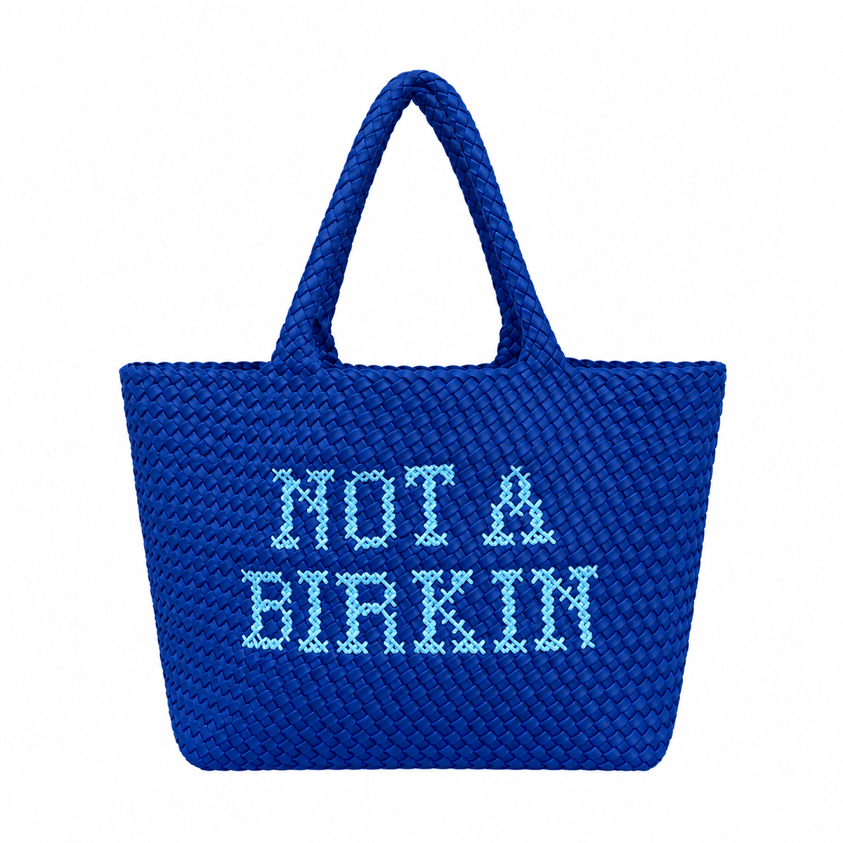 Not a Birkin Navy Handbag