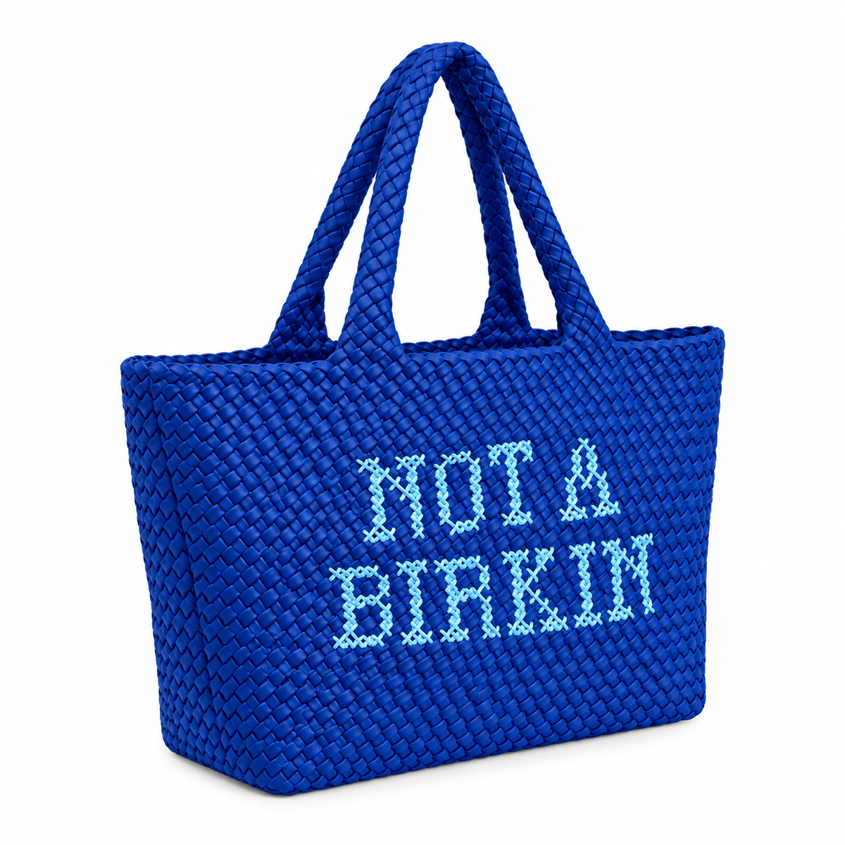 Not a Birkin Navy Handbag