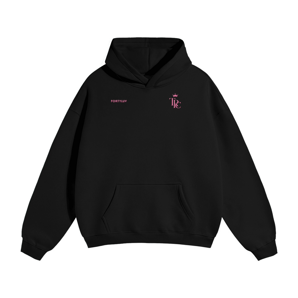 Offcourt Oversized Fleece Hoodie – TRC X Fortyluv