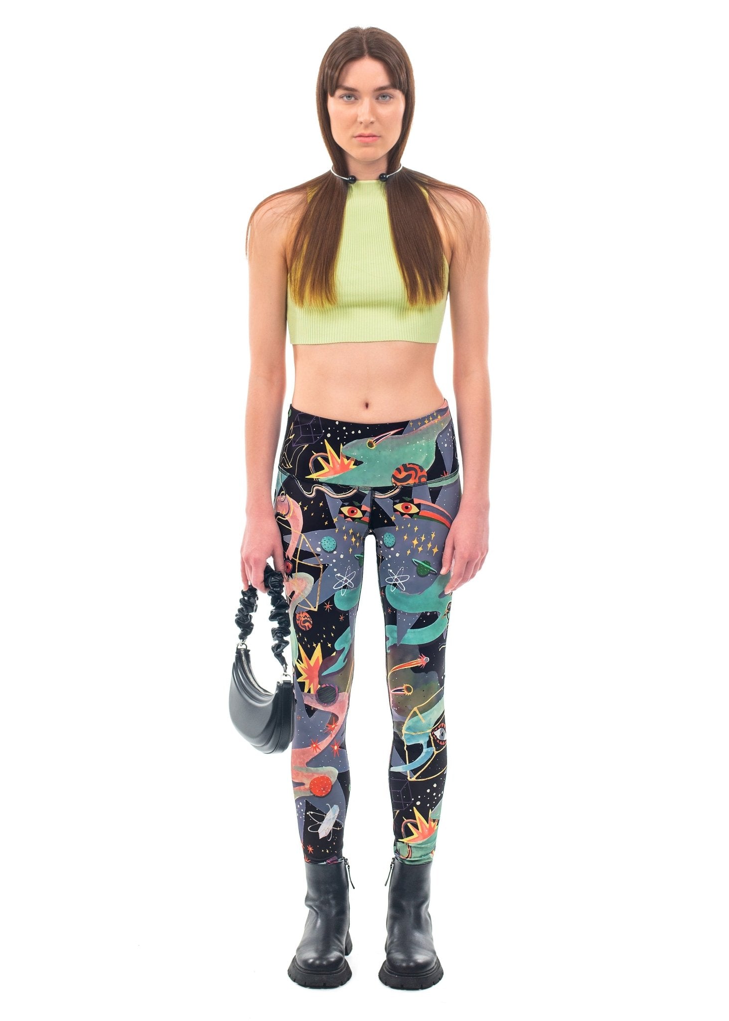 DOOR of the COSMOS LEGGINGS - BAMBOO