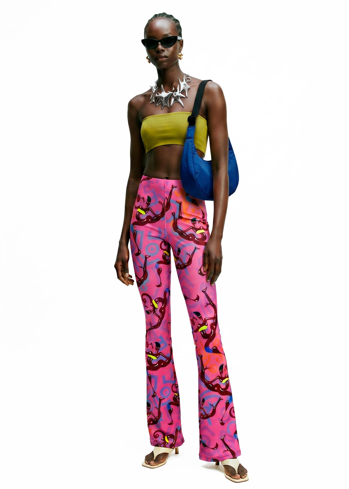 PERFECT JONES FLARED PANTS -  BAMBOO