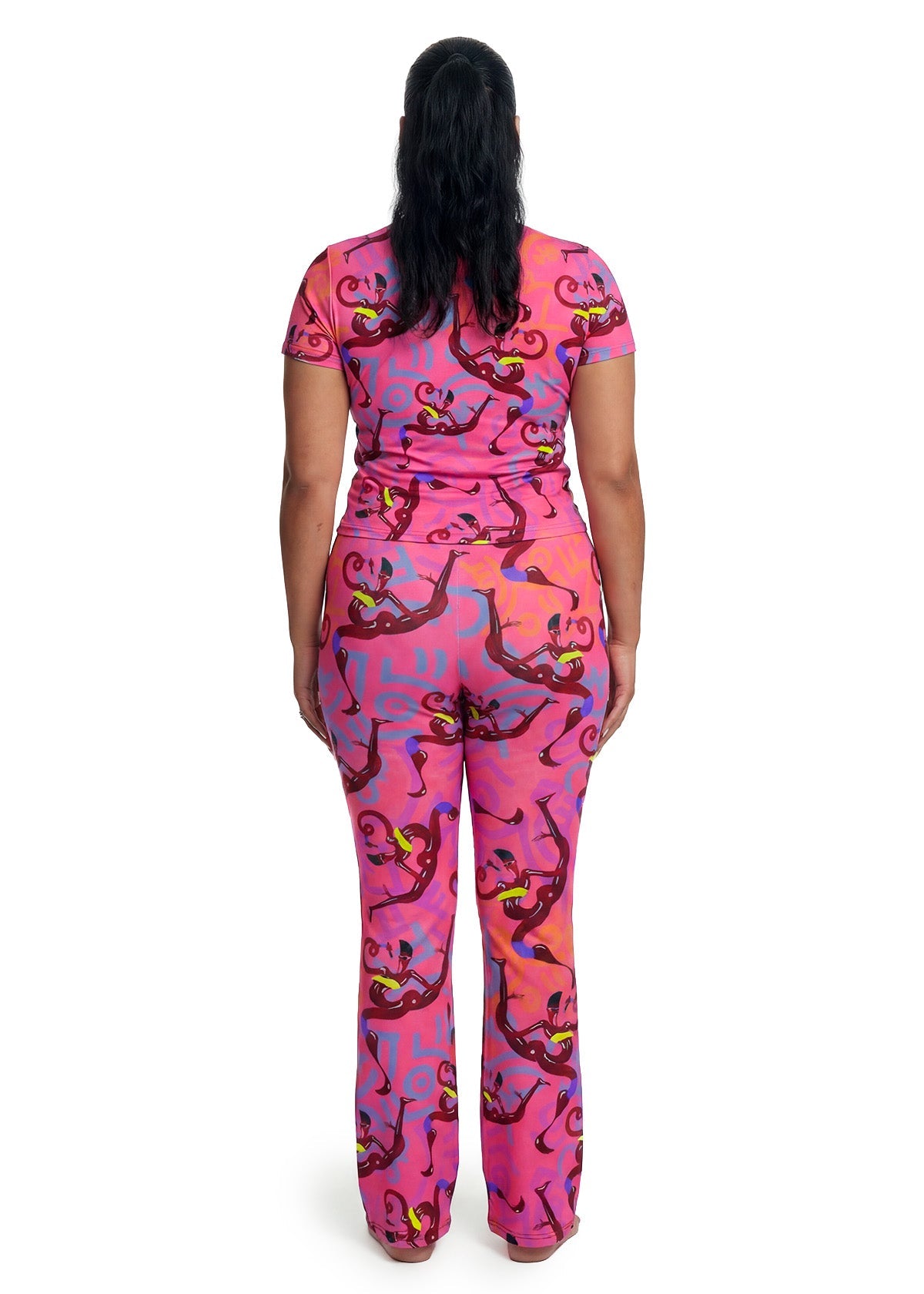 PERFECT JONES FLARED PANTS -  BAMBOO