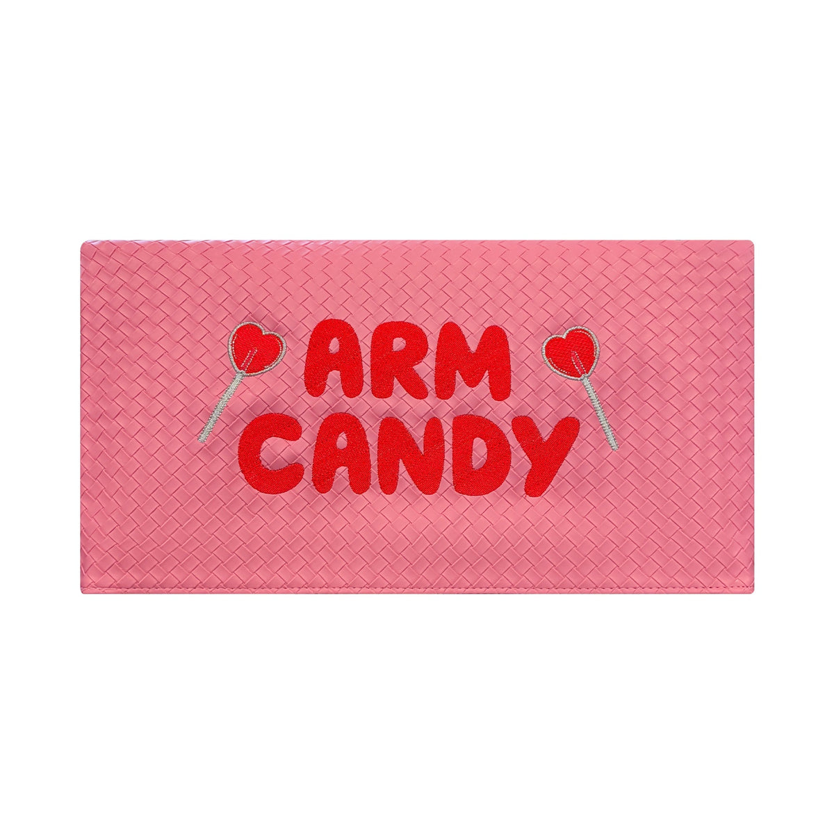 Pink Arm Candy Clutch Bag