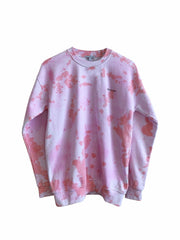 Tie-Dye Peach Sweatshirt