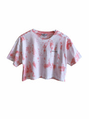 Tie-Dye Peach Cropped Tee