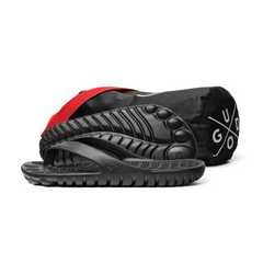 Pirate Black Flip-Flops + Drybag by GUDO WORLD