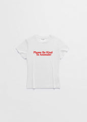 Please Be Kind to Animals Baby Tee