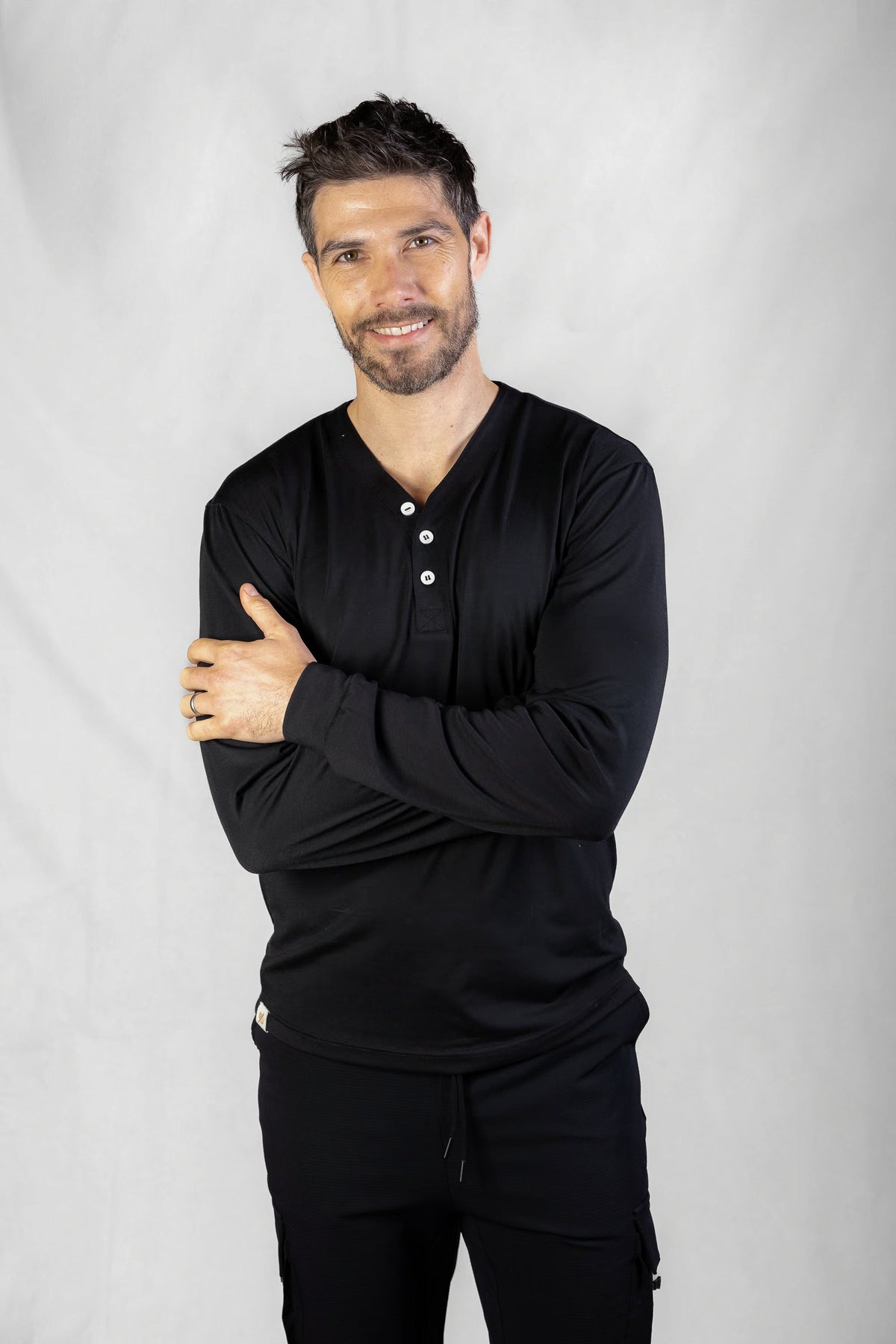 Men's Aura Henley T-Shirt