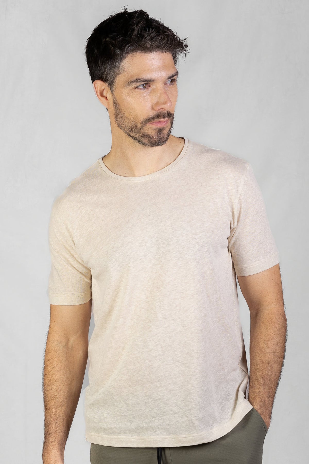 Men's Linen T-Shirt
