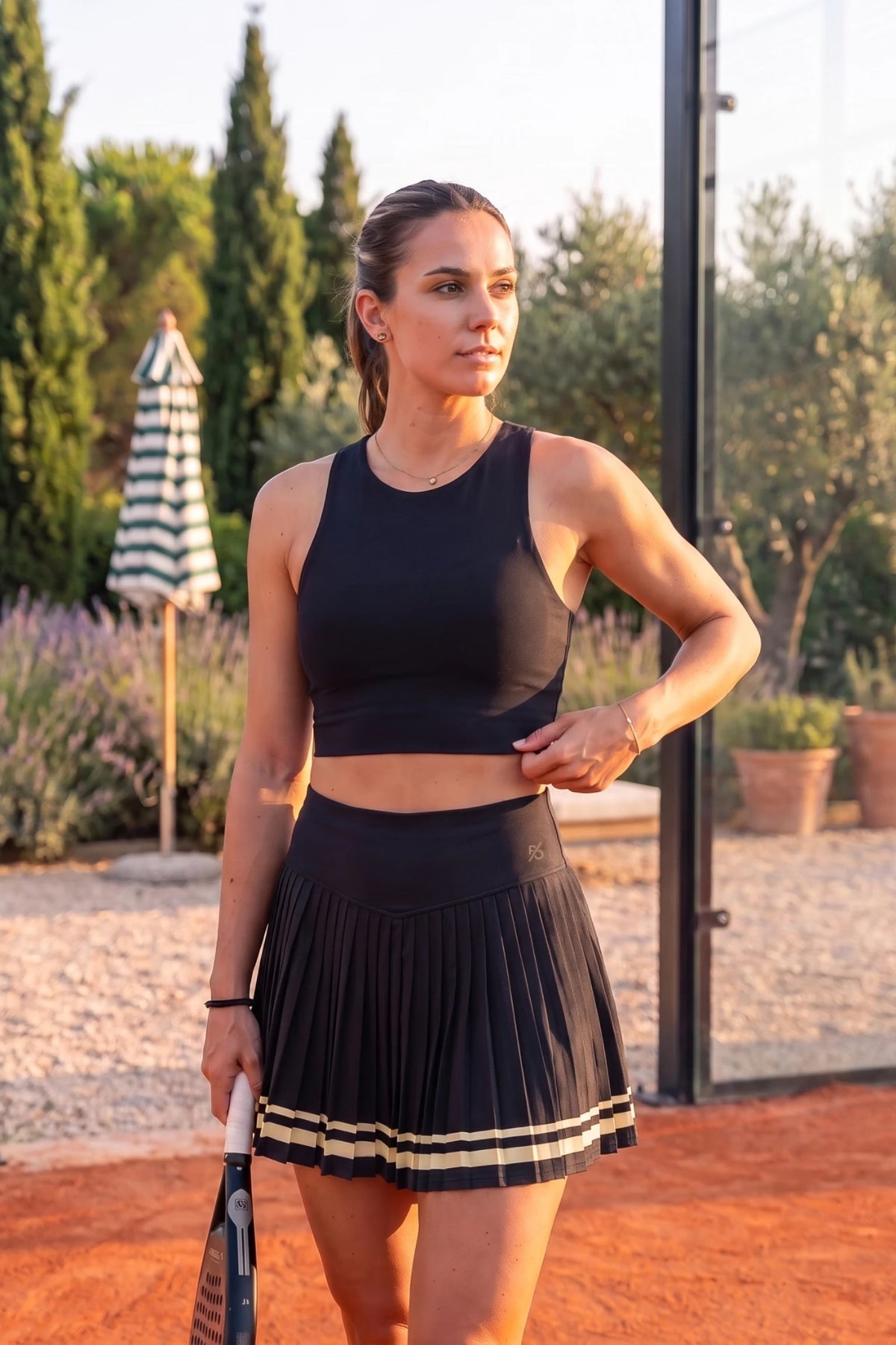 The Aura Court Skirt