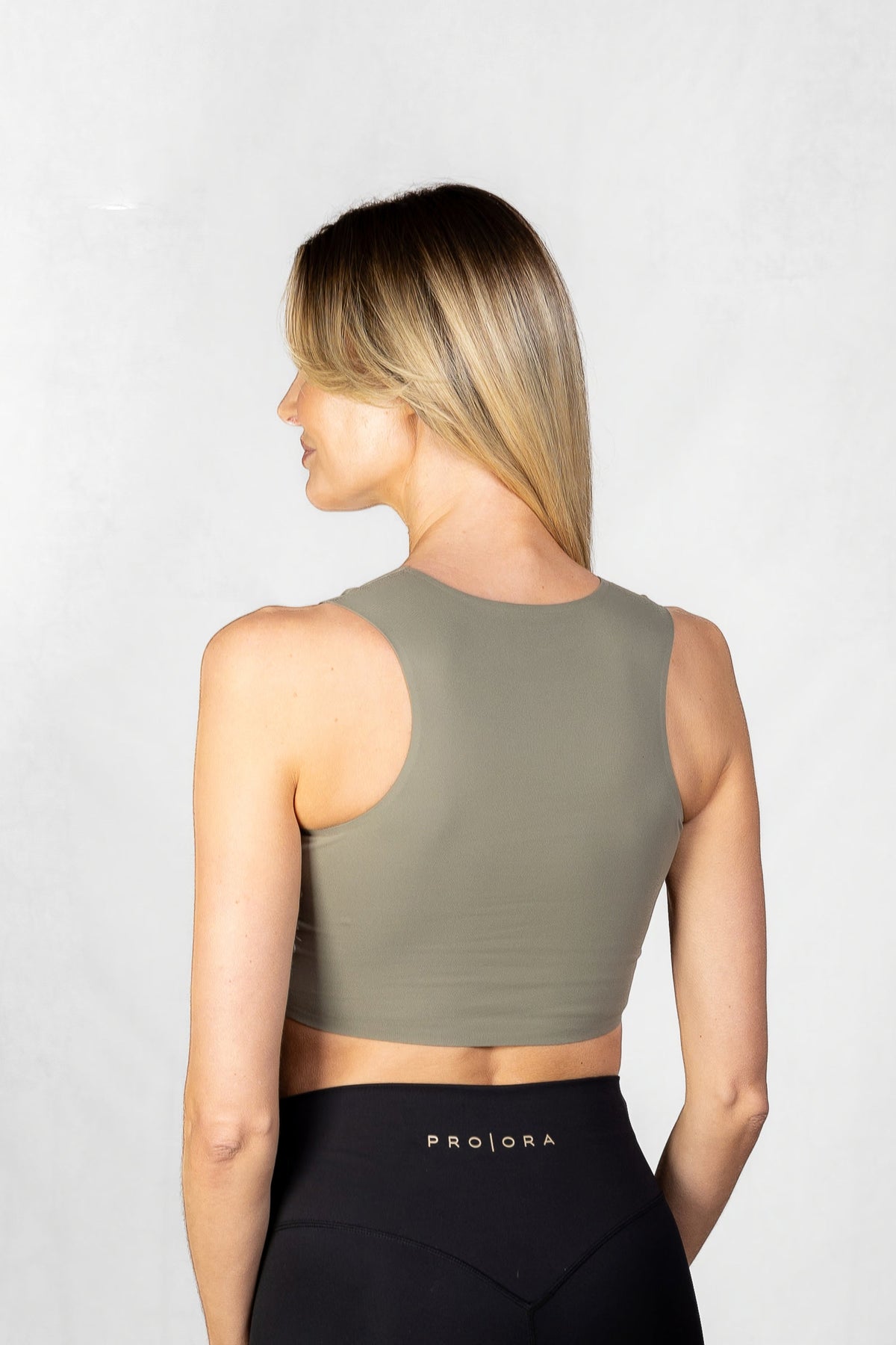Women's Sueded Sleeveless Crop