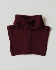Pynė: Mixed Beige Alpaca Wool Neckwarmer
