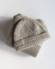 Raštų Beanie & Scarf Set