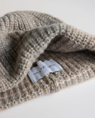 Raštų Beanie & Scarf Set