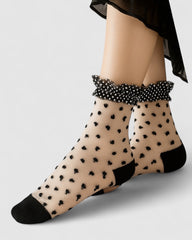 Sheer Frilly Socks