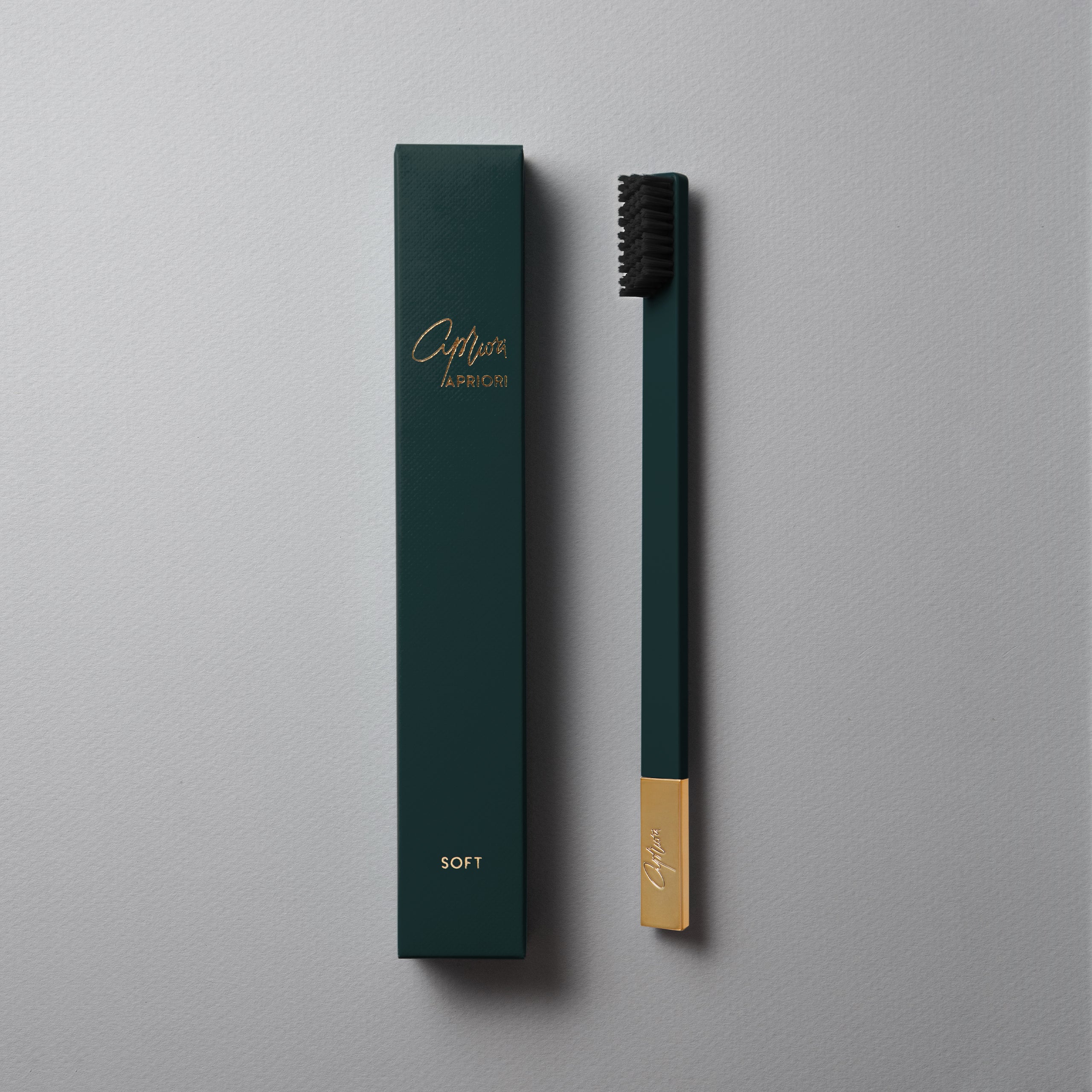 British Racing Green Gold Toothbrush