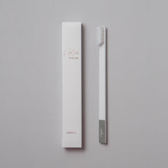 White Silver Toothbrush