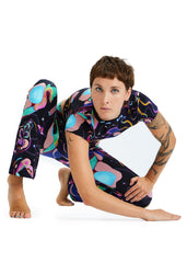 SPACE BODITY FLARED PANTS -  BAMBOO