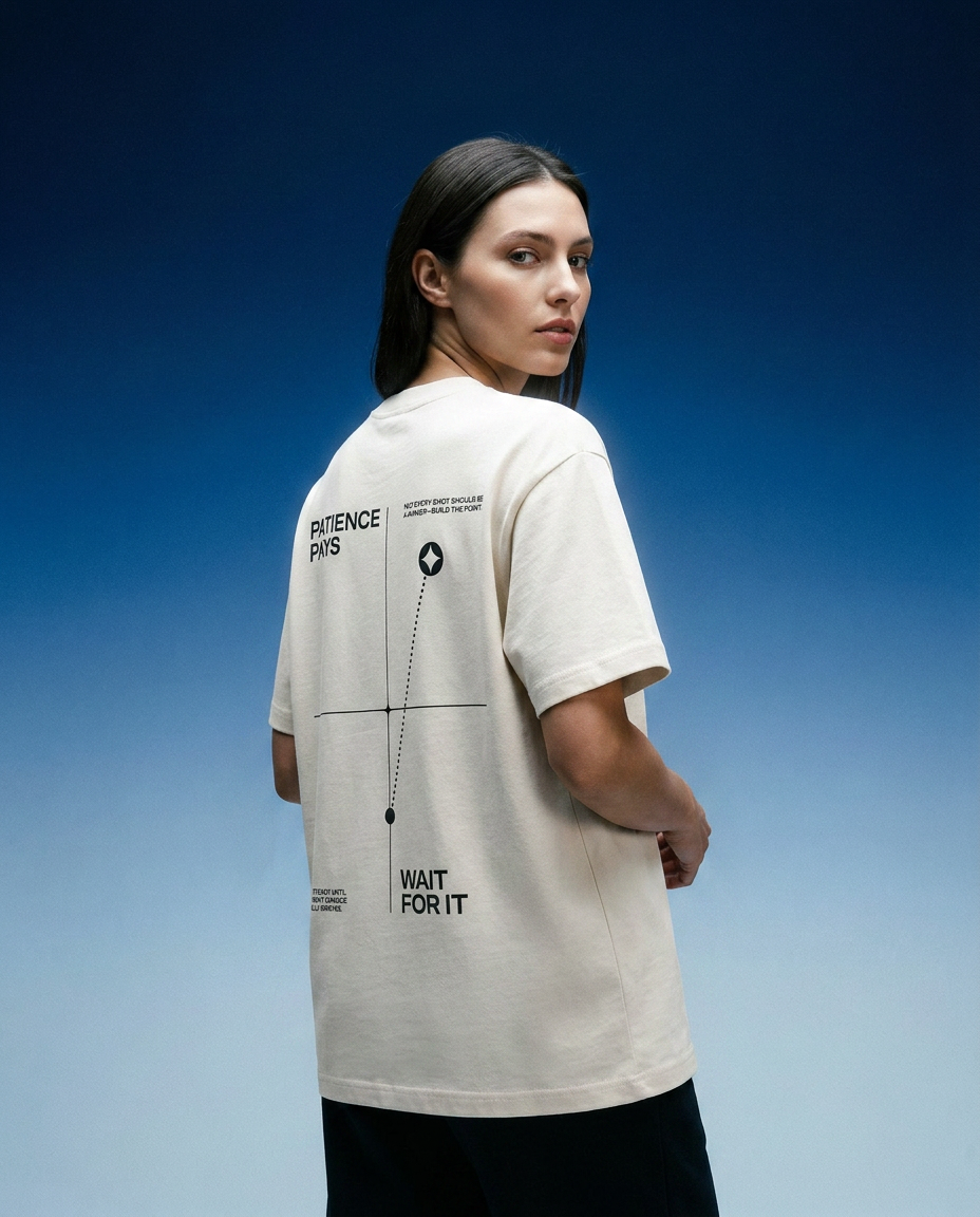 Offcourt Padel Strategy Tee — Patience Pays