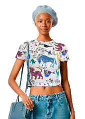 ANIMAL SOUP T-SHIRT - BAMBOO-