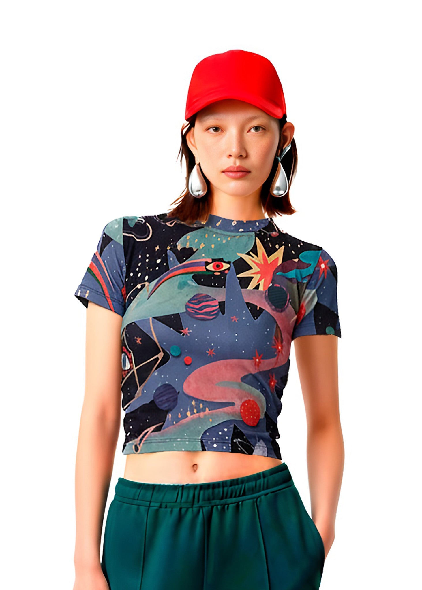 DOOR of the COSMOS T-SHIRT - BAMBOO