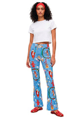 PIXIE'S TAROT FLARED PANTS -  BAMBOO