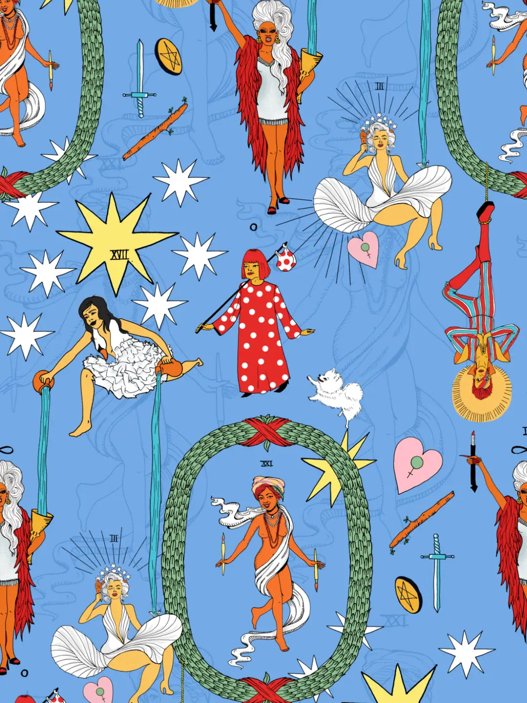 PIXIE'S TAROT SHORTS - BAMBOO