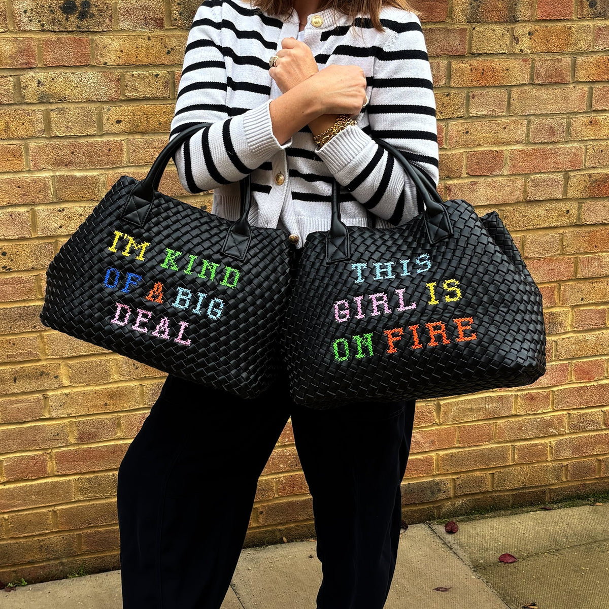 This Girl Is on Fire Handbag
