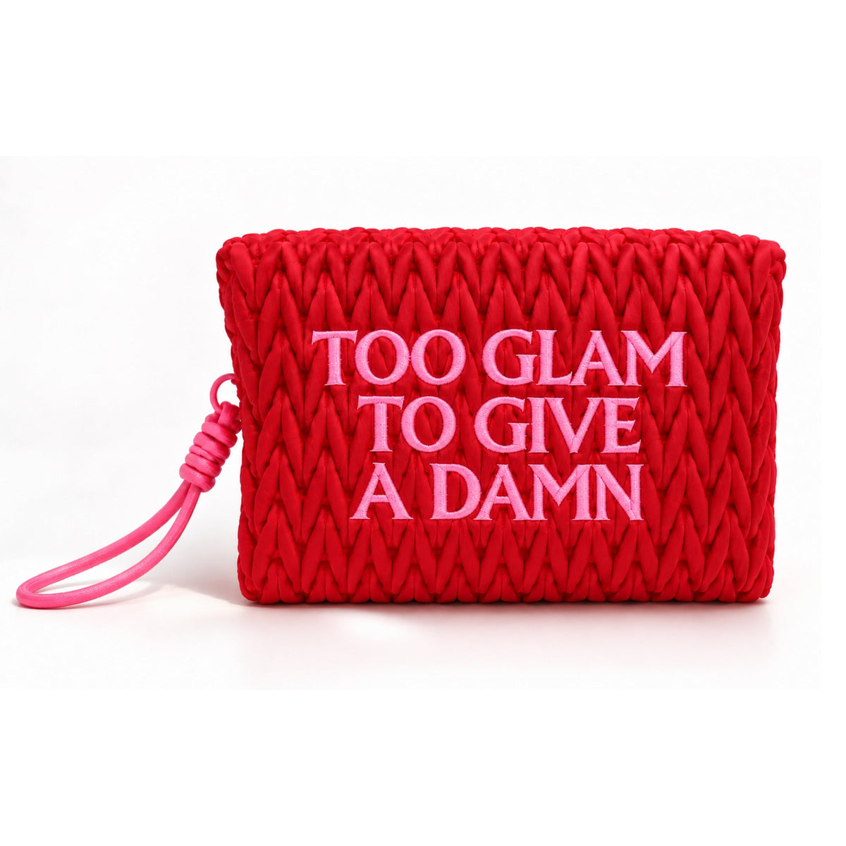 Too Glam to Give a Damn Cosmetic Bag