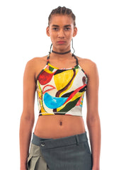 TUTTI FRUTI TOP - BAMBOO