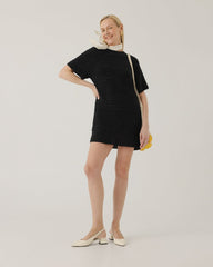 Vasara: Fog Grey Mini Dress