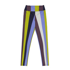 Vertical Striped Leggings - Futura Nostalgia Edition