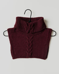 Pynė: Beige Alpaca Wool Neckwarmer