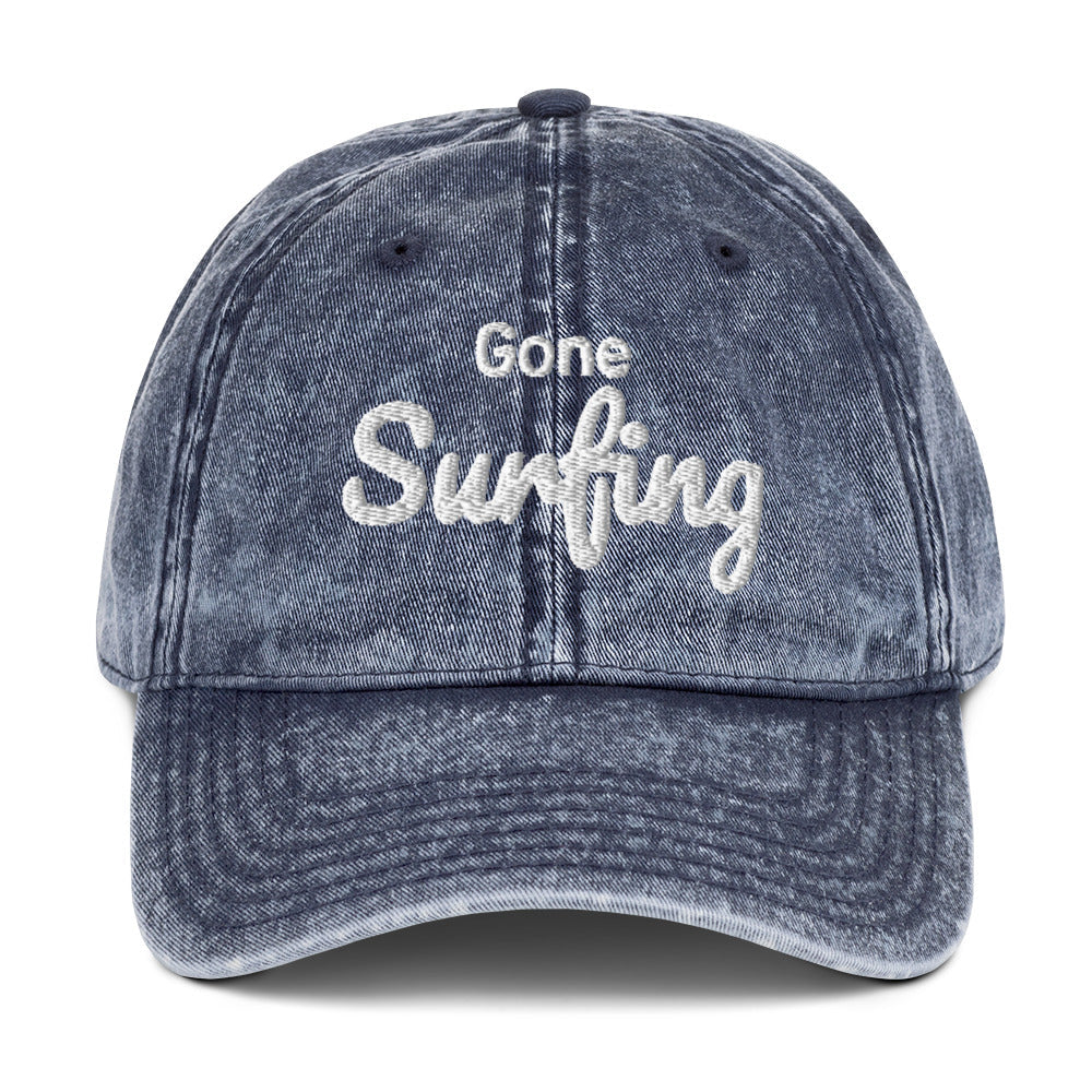 Gone Surfing Vintage Cap