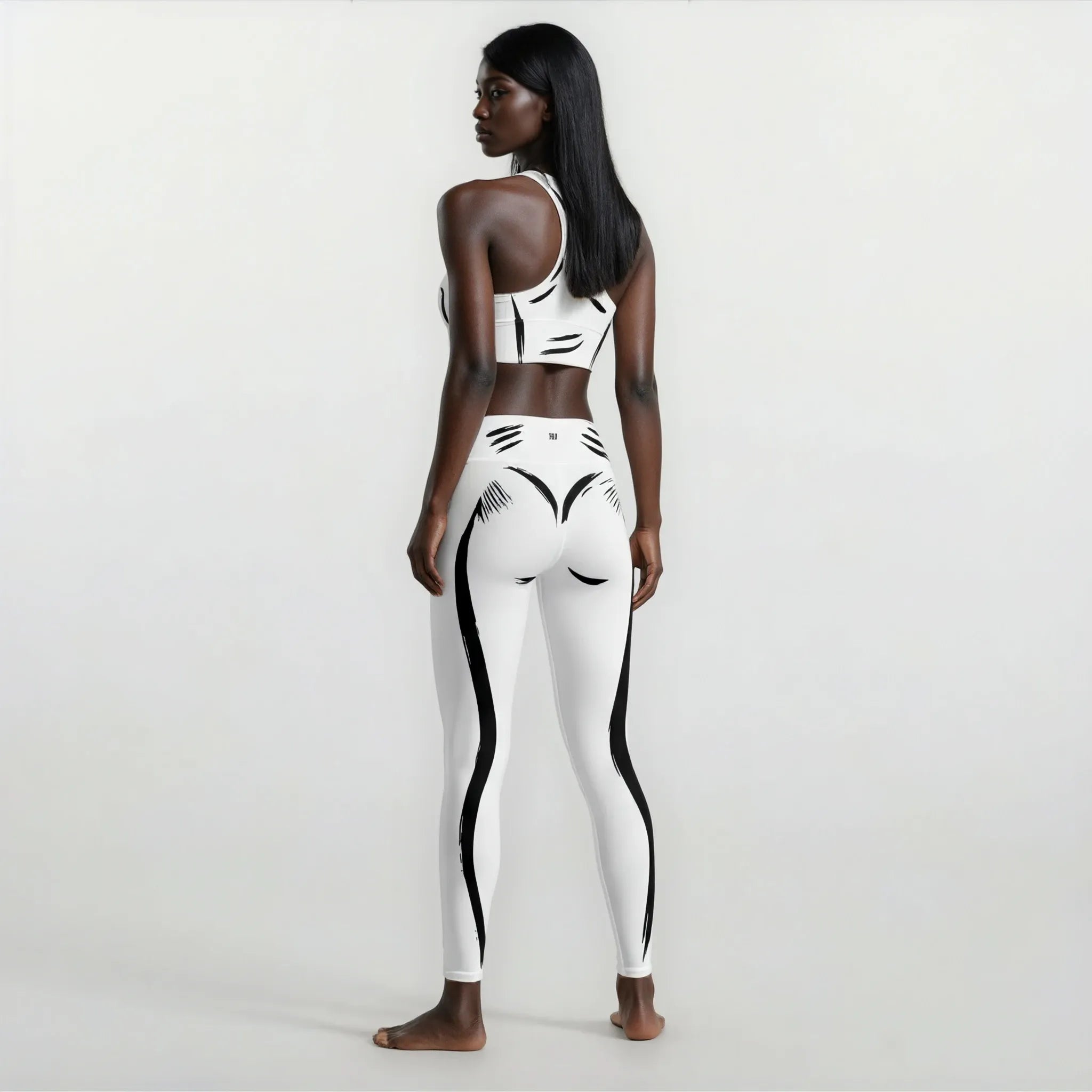 White Sports Bra - Femme Power Edition