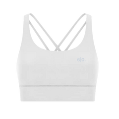 White Short Sleeve Bra