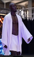 Men's Robe Set White