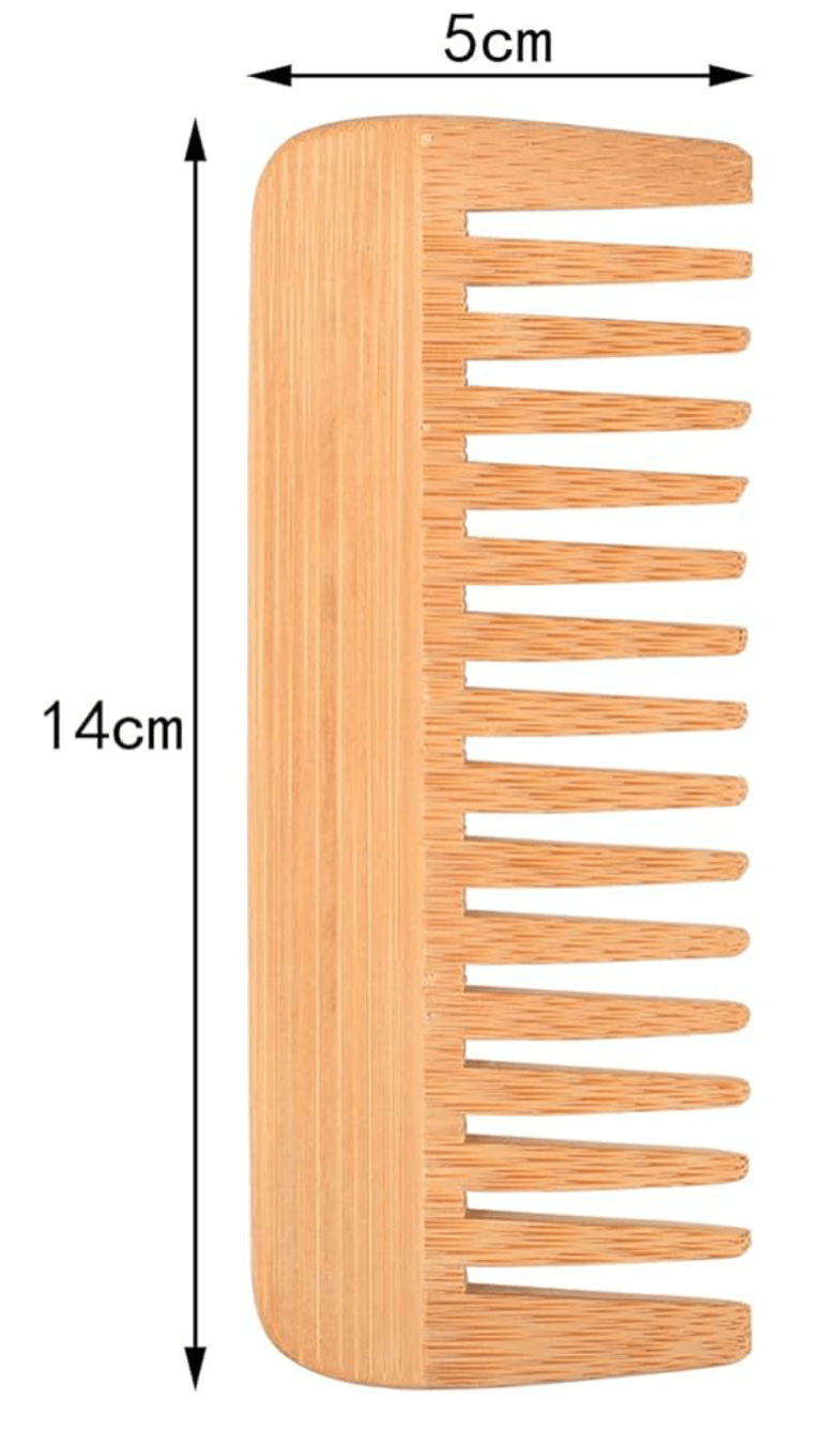 Wide Tooth Bamboo Comb