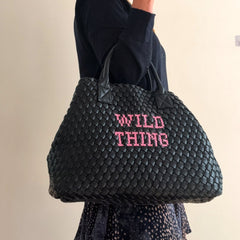 Wild Thing Vegan Woven Handbag
