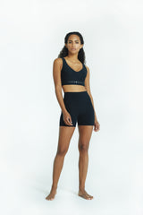 Balance Chakra Shorts Black - Avenue Athletica